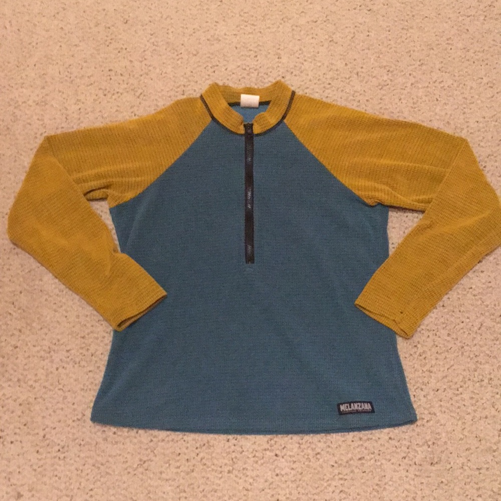 Blue and Yellow Melanzana Top Women’s S